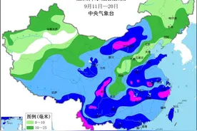 未来10天西北华北降雨量显著偏多 四川盆地江南北部高温持续图片