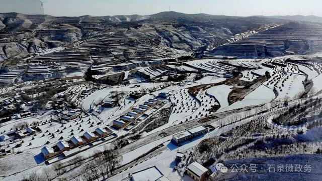 安定区：雪景如画 悄缀山河