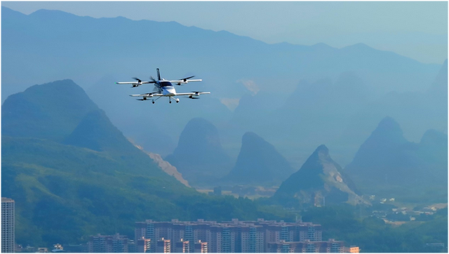 长航程“空中飞的”VT35在合肥发布 可用于中长途城际出行