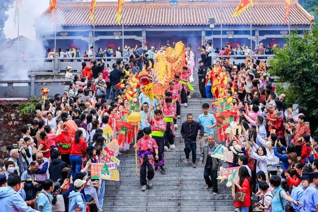 多图！超10万人参与！今日，四会贞山超热闹！