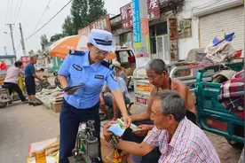 【枣强县】康马集市“现”交警图片