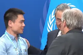 被王毅认出的中国记者徐德智 又被联合国秘书长“点名”表扬了图片
