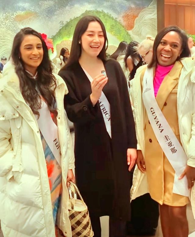 “贵阳，我们来了！”国际友谊小姐抵筑