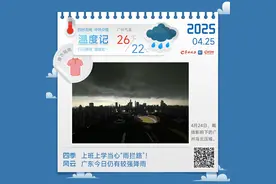 温度记｜上班上学当心“雨拦路”！广东今日仍有较强降雨图片