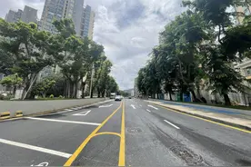 昔日坑洼难行，今朝焕新便民 宝安福永兴益路即将完工图片