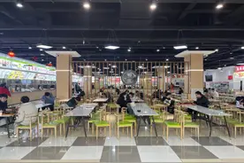 “寻找齐鲁最美食堂”候选单位|华北理工大学菊园一层食堂图片