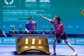 乒乓球世界杯马龙三度登顶 孙颖莎首次夺冠图片
