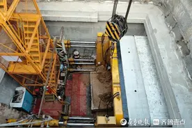 青岛地铁9号线施工新进展，省内首个“临湖”车站顶管顺利始发图片