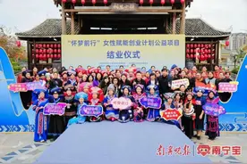 广西千名织娘用巧手编织梦想图片