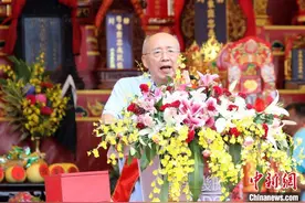 台北客家义民嘉年华举办 吴伯雄吁两岸客家人多来往图片