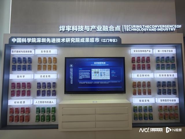 深圳先进院科技成果超市（江门专区）正式启用
