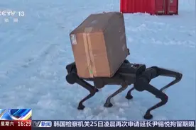 能运输能“开路” 看机器狗如何在南极“上班”图片