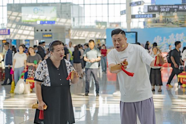 坐高铁去看云冈石窟！清河站变身“大同城市会客厅”