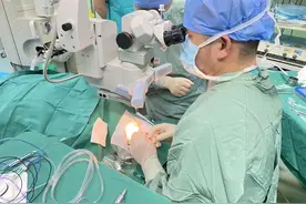 50多年的斜眼病治好了！东北患者为宁津县人民医院点赞图片