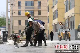 河北孟村推进老旧小区改造 提升群众生活品质图片