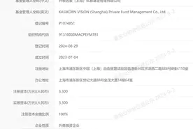 外商独资私募再添一员：开泰银行旗下私募股权基金公司完成备案图片