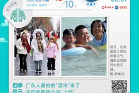 广东人最怕的湿冷来了！冷空气携雨今日“上岗”｜温度记图片
