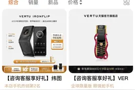 手机“贵族化”20余年无成功案例：空有奢侈品的心，没有奢侈品的命图片