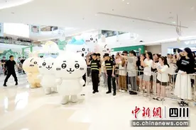 “Chiikawa”快闪活动在蓉上演图片