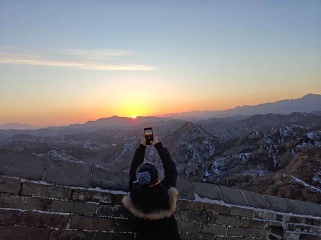 立冬见证金山岭长城的「限定版」静穆壮美景色！