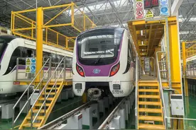 让等车时长“瘦身” 贵阳轨道交通S1线实施新版列车运行图图片