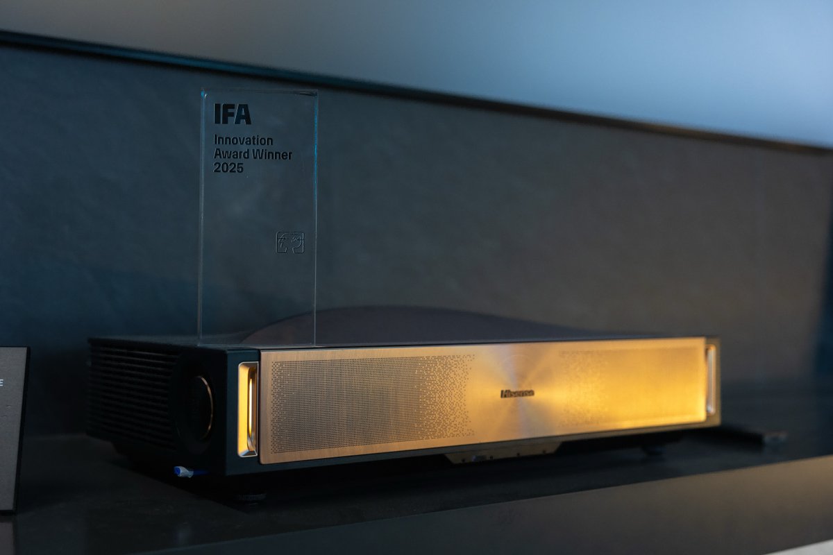 激光电视”中国方案”征服IFA2025:海信双产品夺魁+可卷曲首秀-视听圈