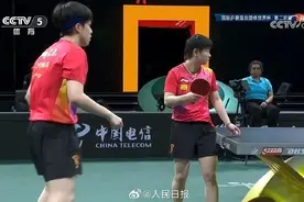 延续奥运辉煌！王楚钦/孙颖莎，2比1战胜日本组合！图片