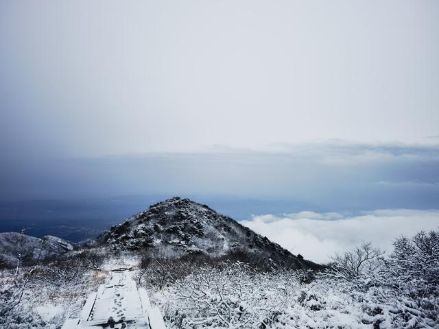 河南北风吹雪，嵩山一夜白头