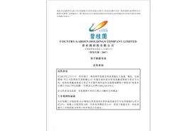 30.7亿元！碧桂园公告图片