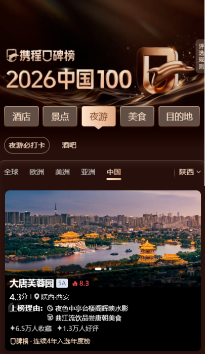 曲江这些地方入选重磅榜单！