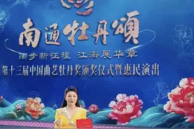 民革党员刘阳洋获中国曲艺牡丹奖表演奖，记者揭秘背后故事图片
