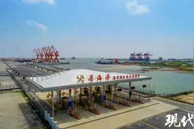 盐城港滨海港新增一码头图片