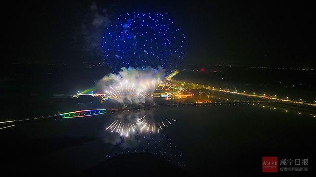 大洲湖灯会  点亮团圆情