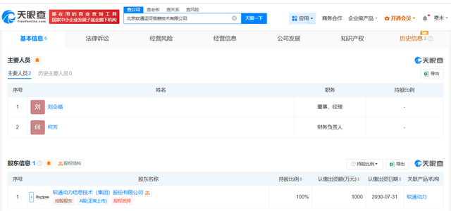 软通动力成立运河信息技术公司