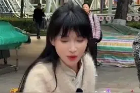 李子柒王冰冰一起玩碰碰车：与当地孩子们互动，逗得孩子们笑声不断图片