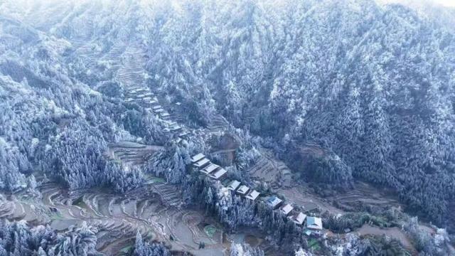 多图直击融水雾凇美景