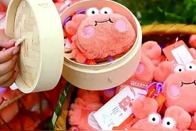 热闻|大闸蟹、麻辣烫、肉夹馍……“绒化”文创软萌出圈！可爱经济“融化”了谁？图片