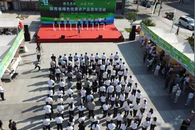 绿色食品数量已破千 陕西省绿色优质农产品宣传活动在富县举行图片