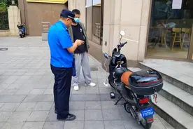 非机动车安全管理新规施行首日，静安寺街道这样做→图片