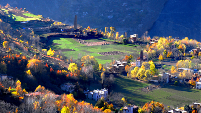 甘孜雪后的浓颜，是这里给的!