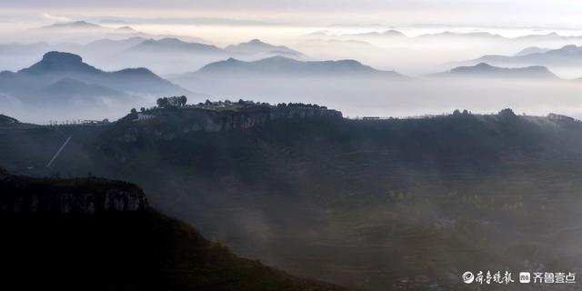 临沂蒙阴，立冬启序云海漫崮