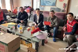 梅林新春走访慰问叙真情，浓情关爱暖人心图片