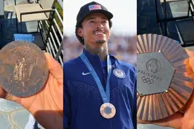 热闻|运动员吐槽巴黎奥运会奖牌仅十天就掉色！北京奥运奖牌曾被烧后缎带都没坏图片