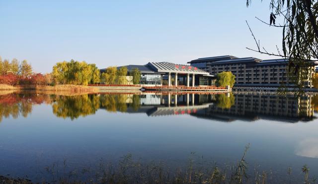 组图丨初冬临武威 飞燕湖静美