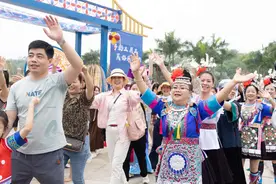 广西三月三 南宁园博园刮起最炫民族风图片