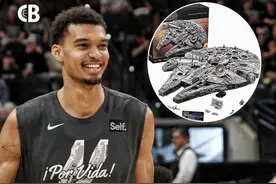 职业生涯第一桶金怎么花？文班：我只想买一个星球大战千年隼图片