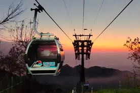 泰山桃花源索道调整运营时间图片