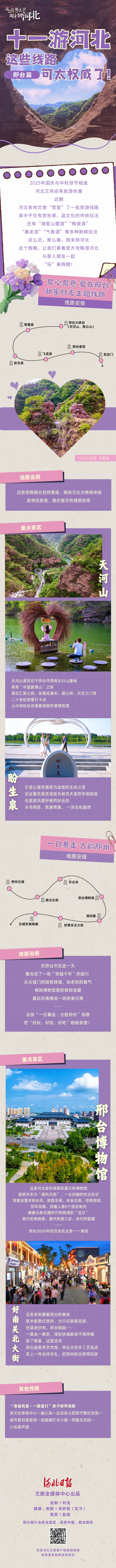 海报｜一组“官宣”线路图，带你“十一”畅游河北！
