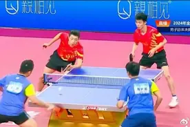 全国乒乓球锦标赛男团决赛：樊振东领衔上海队夺冠 成就三连胜图片