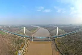 济南黄河大桥主线通车运营，多图见证高光时刻图片